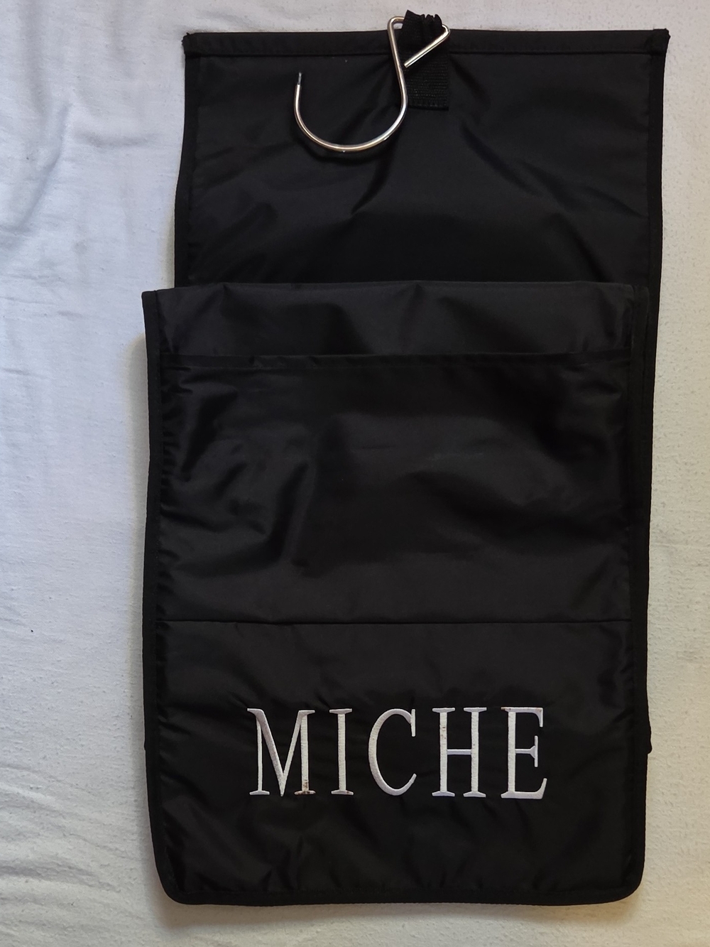 Miche Black Hanging Organizer with Hook Holds 13 Shells